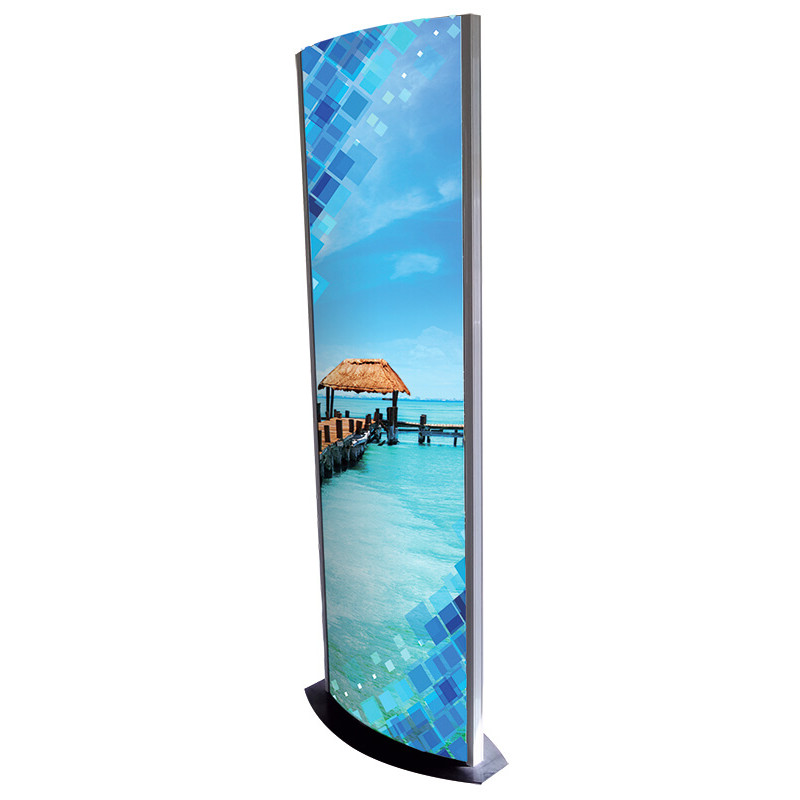 totem publicitaire bombé # TT0035 totem publicitaire bombé # TT0035