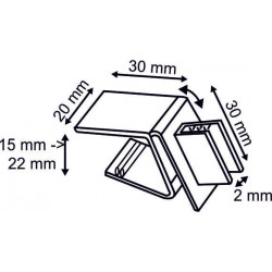 grip pince tablette articule # VAC3016