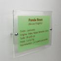 Plaquette informative avec impression