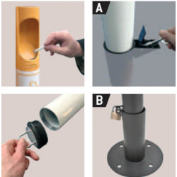 CENDRIER TUBE # MU5051 CENDRIER TUBE # MU5051