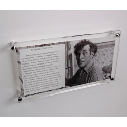 plaque plexi signalétique intérieure # DP0381