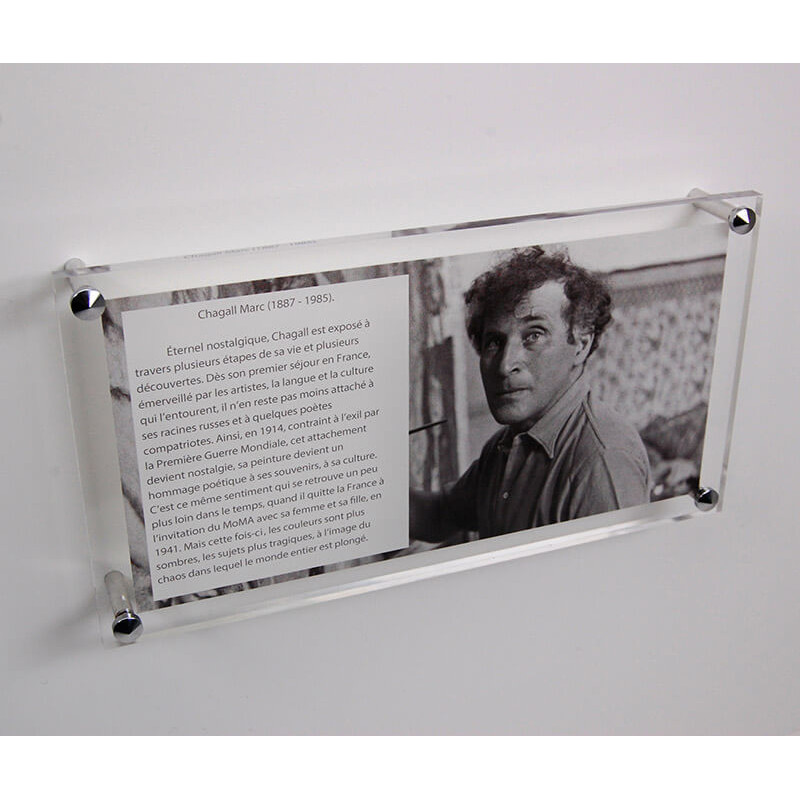 plaque plexi signalétique intérieure # DP0381 plaque plexi signalétique intérieure # DP0381