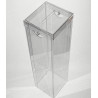 urne haute en plexi avec cadenas # VPB1141