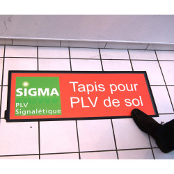 tapis-publicitaire porte-affiche # PE4011