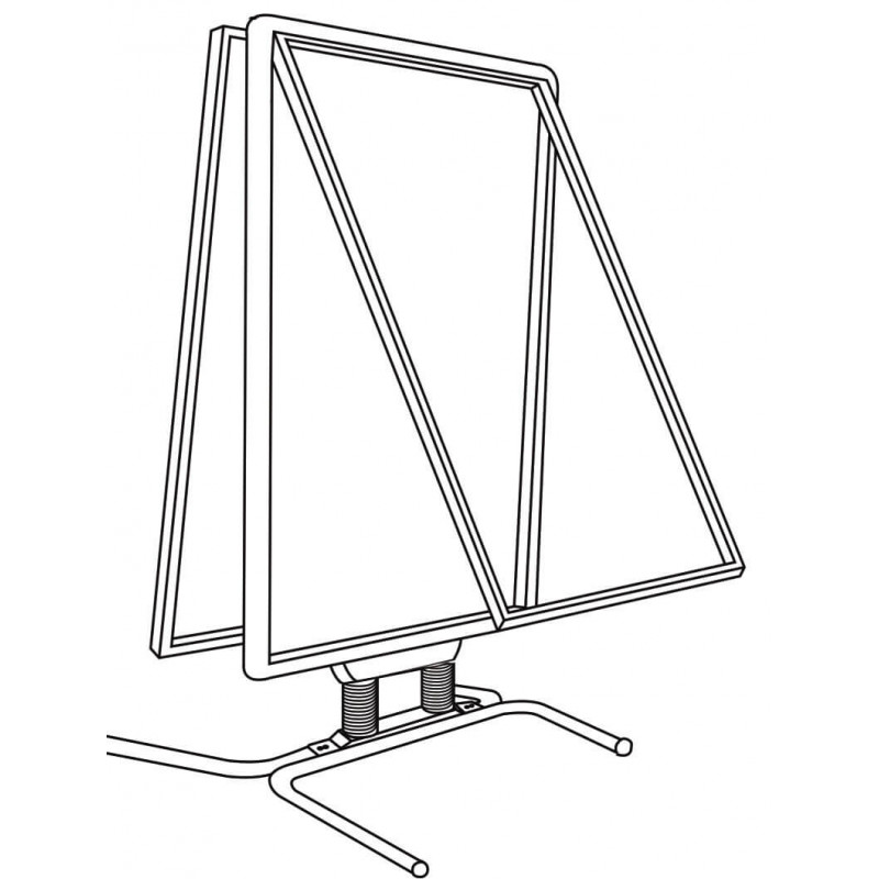 chevalet porte-affiche maxi # MU0131