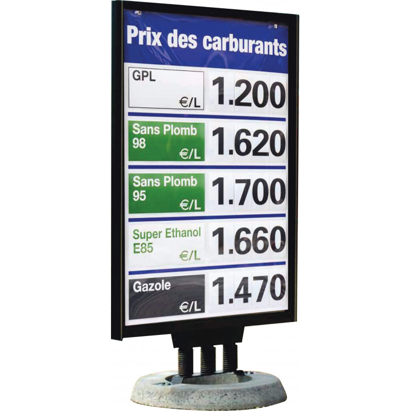 chevalet maxi porte-affiche d'extérieur # MU0133