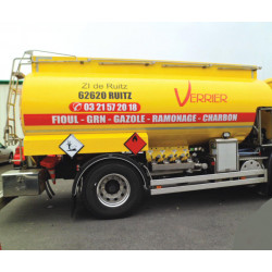 publicité adhésive sur camion # PI0051 publicité adhésive sur camion # PI0051