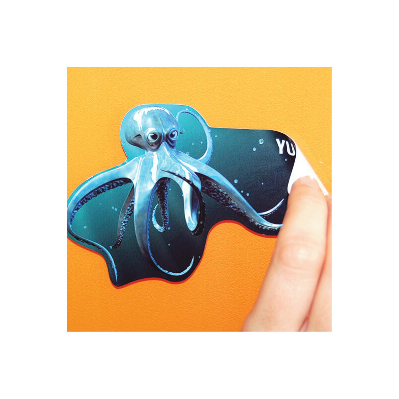 sticker réutilisable Yupotako #AD0001