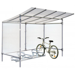 abri à vélos en aluminium # MU8011