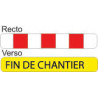 barrière de chantier / Fin de chantier # PR0511
