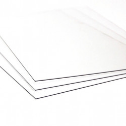 Plaque de Plexiglas blanc diffusant - Sigma Signalisation