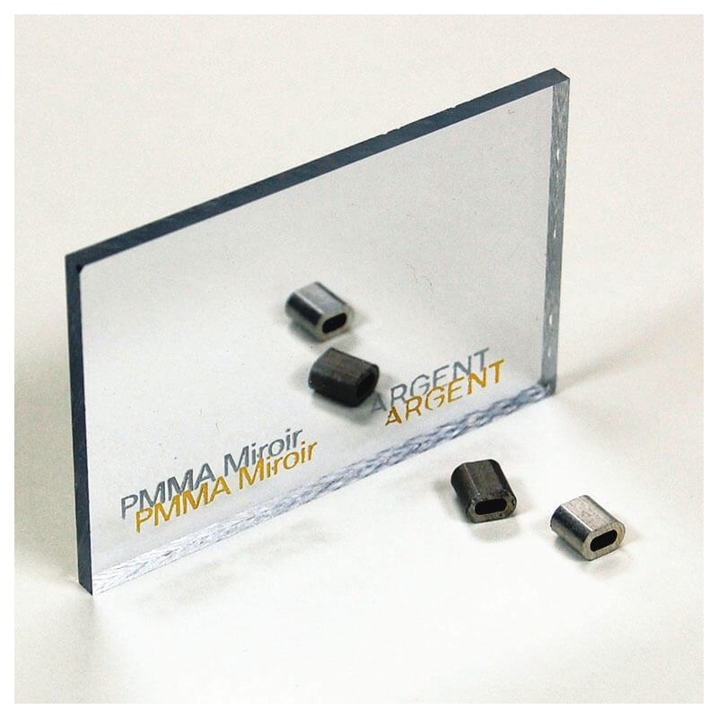 plaque de plexi miroir # MP2351