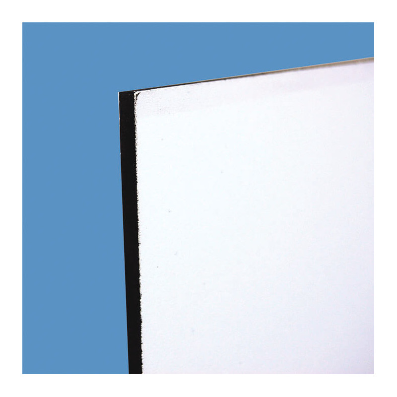 Plaque de PVC écolotwin blanc # MP0811 Plaque de PVC écolotwin blanc # MP0811