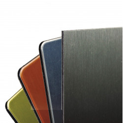plaque aluminium composite métal brossé # MP0461OB