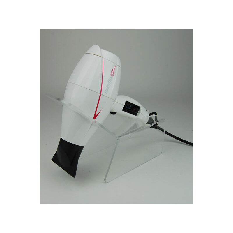 Presentoir plexiglass sèche cheveux vpp0363 # VPP0363