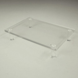 tablette de présentation produit en plexi sur pied # VPP0131 tablette de présentation produit en plexi sur pied # VPP0131