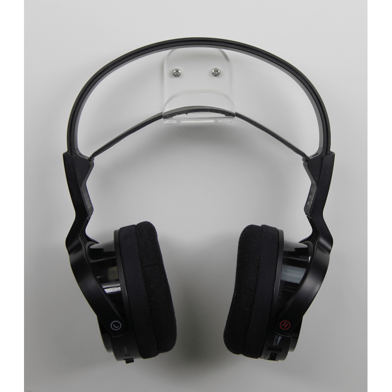 Support casque audio mural