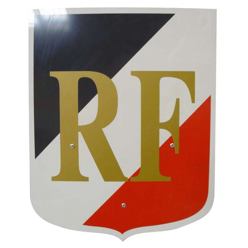 drapeau + écusson république française # PV2123 drapeau + écusson république française # PV2123