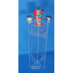 support pied plexi pour vitrine # VPP0281