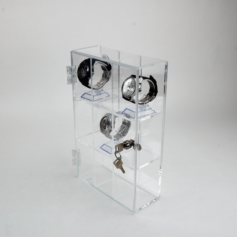 Vitrine plexi sécurisée