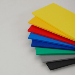 Plaque de PVC expanse de couleur noir # MP1341 Plaque de PVC expanse de couleur noir # MP1341
