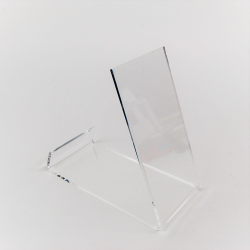 Porte produit en L plexiglas #VPP0035