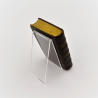 Chevalet plexi incline pour livre # VPP0027