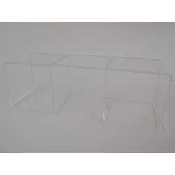 presentoir podium plexi 3 cubes # VPP0077