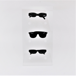 Porte lunettes incline plexi 6 niveaux # VPP0051