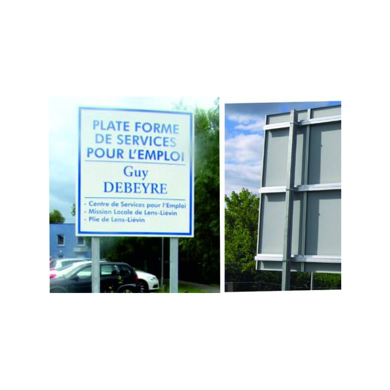 enseigne publicitaire mât # PI0711