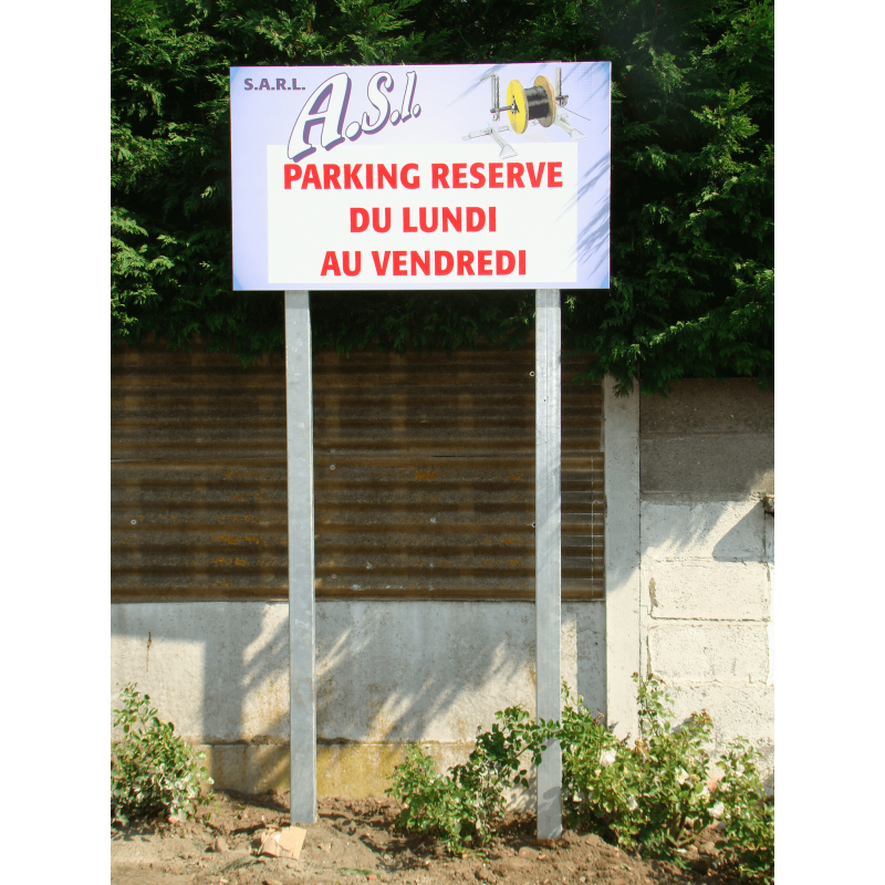 Kit panneau alu publicitaire 1200 x 1600mm