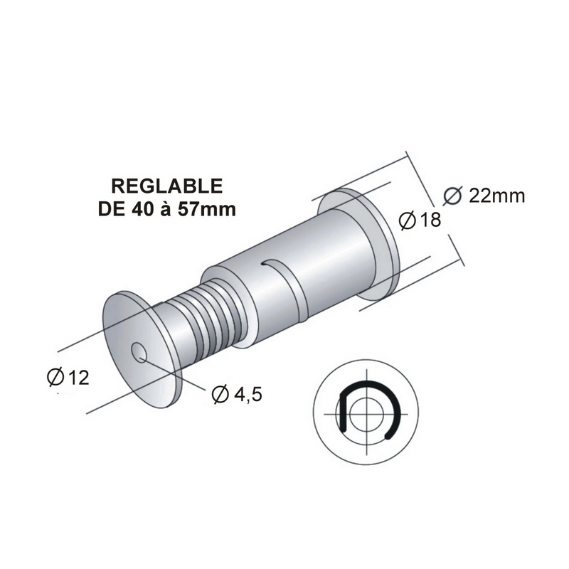 Douilles d'écartement Goliath