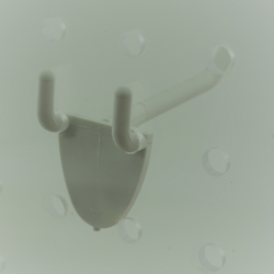 broche plastique simple pour fond perforé # VAB0051
