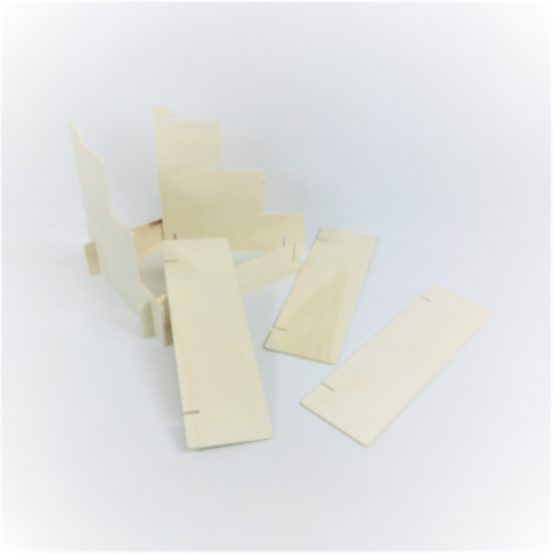 podium escalier demontable bois 