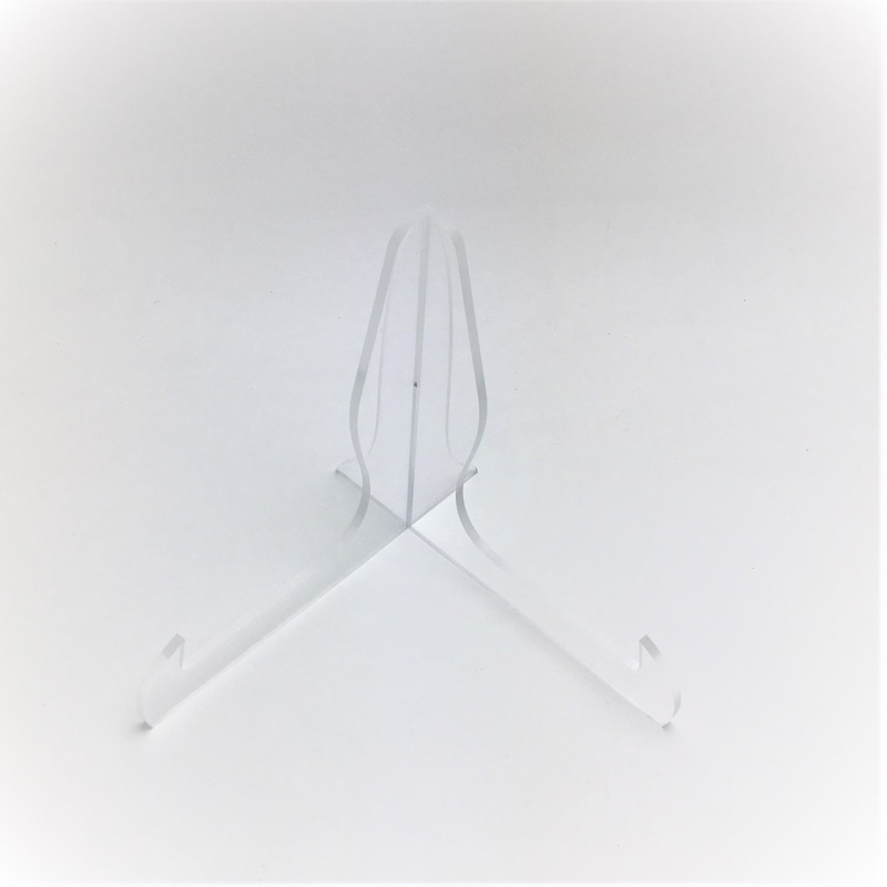 Présentoir produit incliné plexi