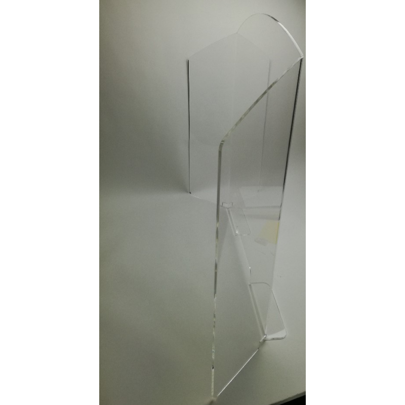 vitre paroi ecran de protection  de bureau et comptoir en plexiglass