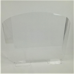 vitre paroi ecran de protection  de bureau et comptoir en plexiglass