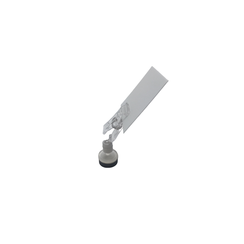 porte etiquette magnétique avec pince  articulée  # VAC3633