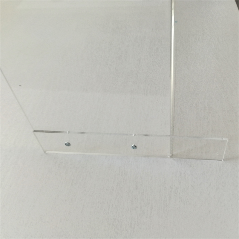 Panneau plexiglas protection virus plexiglas forme U a poser