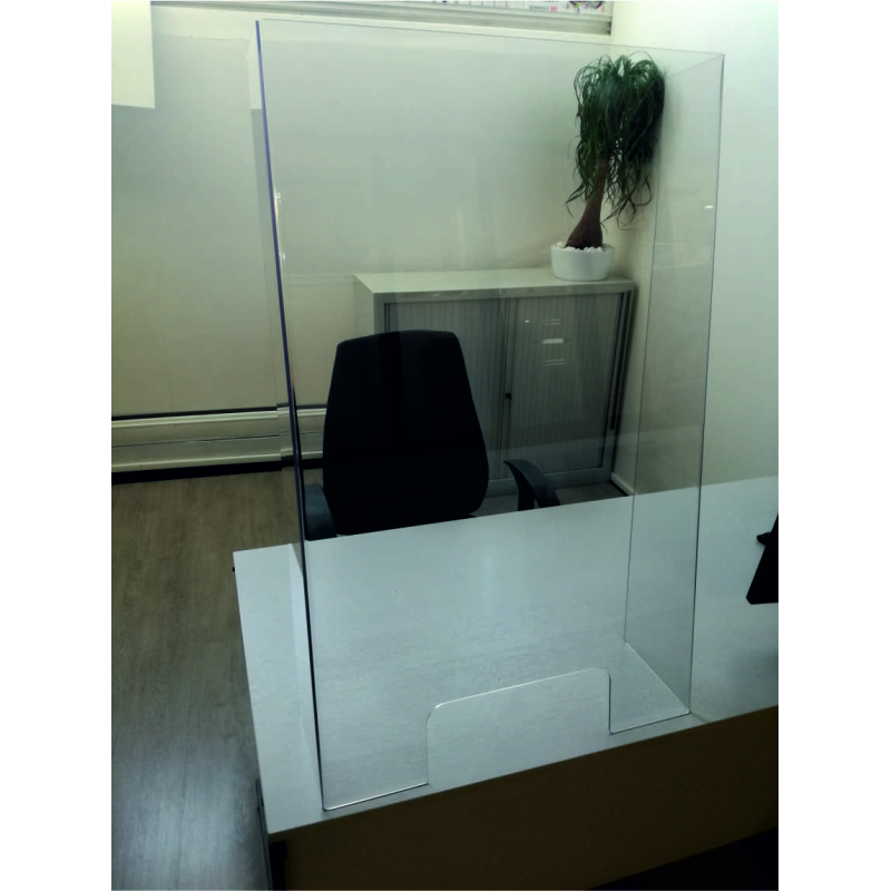 Panneau de Protection Transparent : Comptoir et Bureau - SIGMA