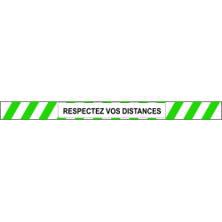 Bande adhésive marquage au sol - distance à respecter #VLE2031