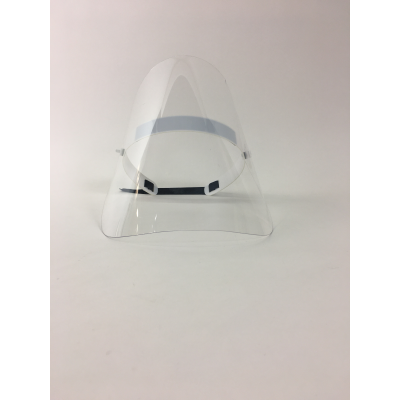 masque transparent de protection covid en PET