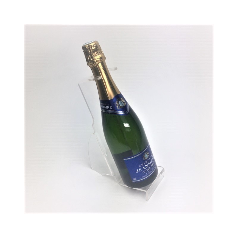Support bouteille 75cl en plexiglass #VPP3841
