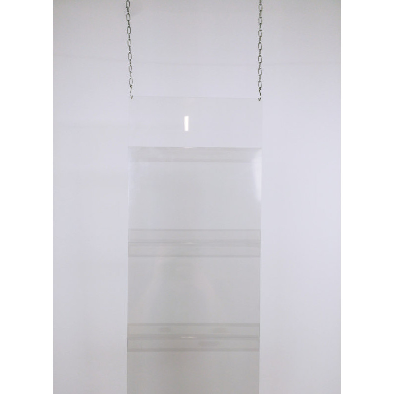 Bande porte-étiquette verticale # VPE0281