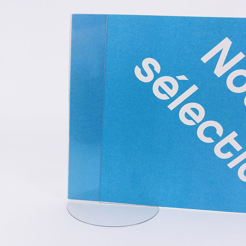 porte etiquette à poser Groom de table® #VPE0391