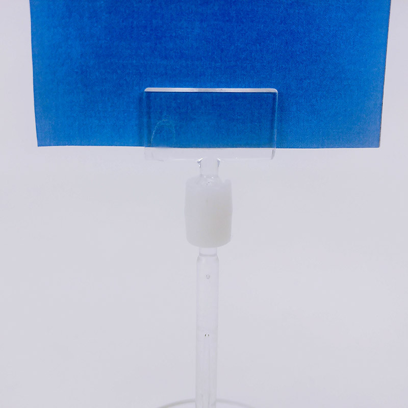 Porte-étiquette articulé + tige sur base ronde # VAC3653