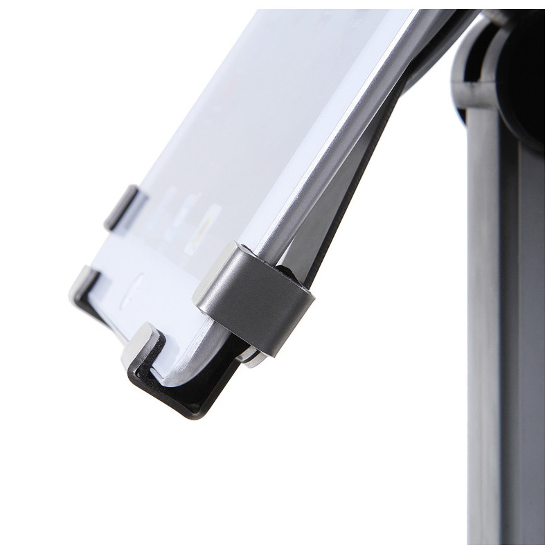 Présentoir tablette sur pied télescopique # VIP0201