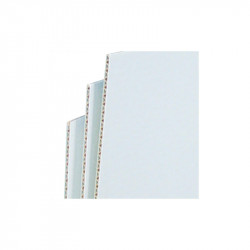 panneau carton micro-cannelures blanc #CP0791