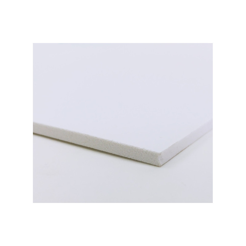 Plaque PVC expansé Blanc surface satinée - SIGMA
