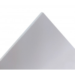 Plaque PVC Expansé Blanc avec surface Satinée #MP0311